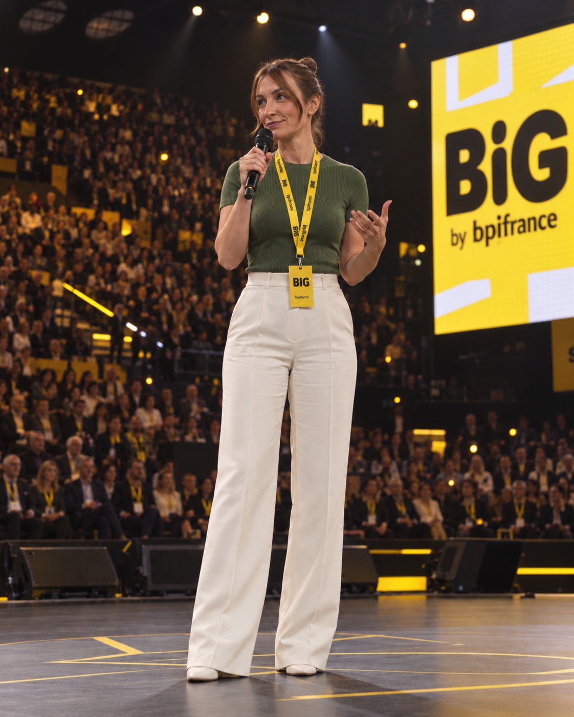 Cécilia Guibergia sur scène — BiG by Bpifrance